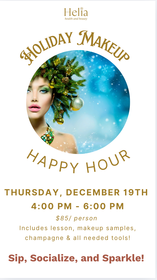 Holiday Makeup Happy Hour